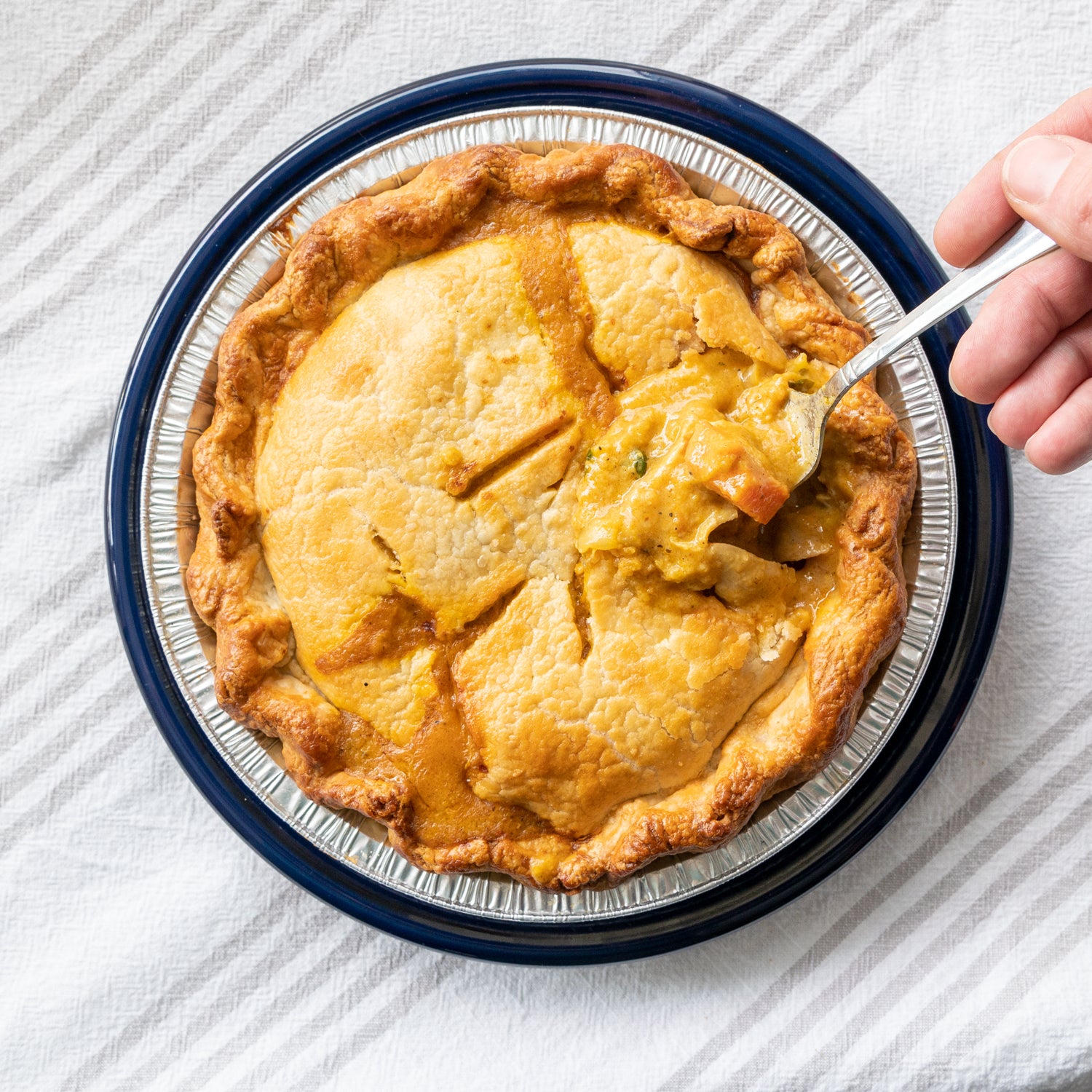 9" Chicken Masala Pot Pie Pots & Pans Pie Co.