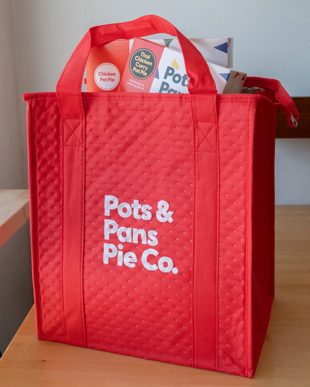 Cooler Tote Bag Pots Pans Pie Co